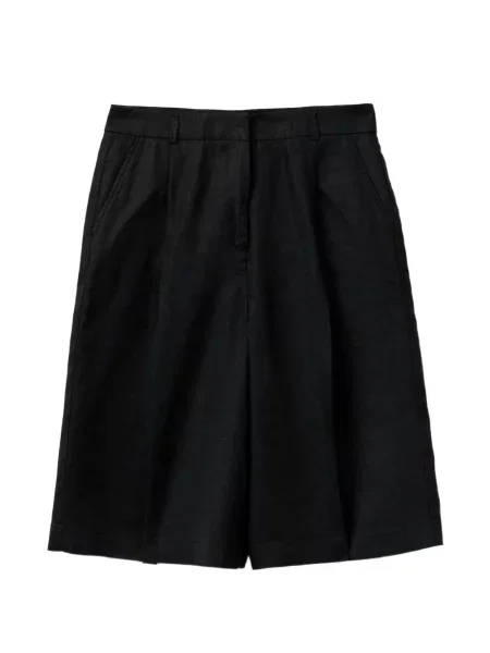 Pantaloni scurți Benetton de in negru