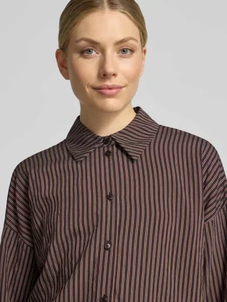 Bluzka o luźnym kroju z obniżoną linią ramion model CLOELIA' Drykorn