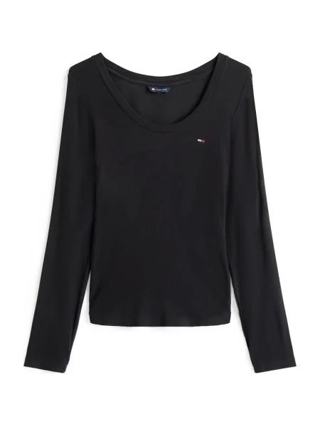 Tommy Jeans Bluză negru