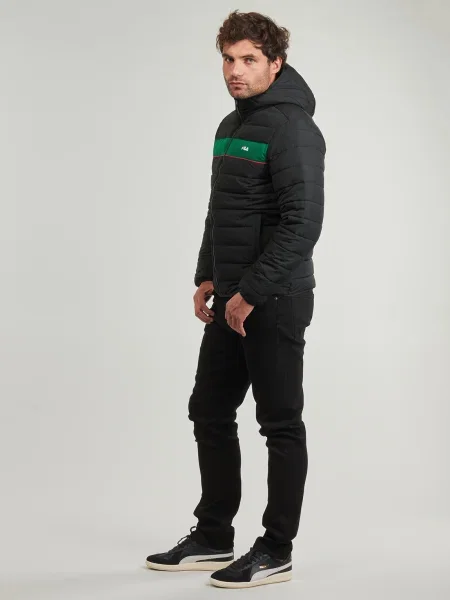 Bunda Fila s kapucňou čierna