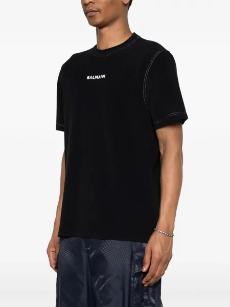 Μπλούζα Balmain με κέντημα μαύρο