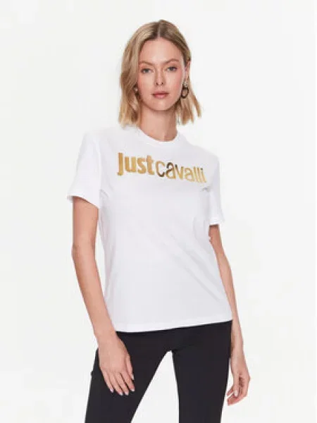 Футболка Just Cavalli белая
