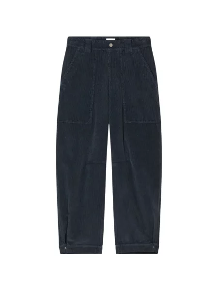 Pantaloni Closed de catifea cord albastru