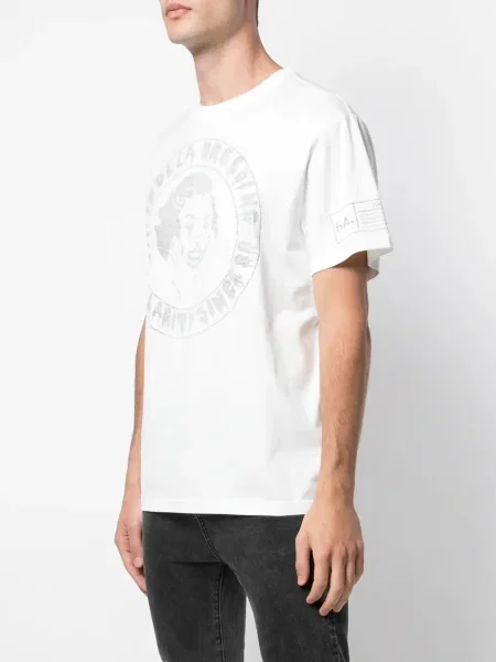 Tricou Haculla cu imagine alb