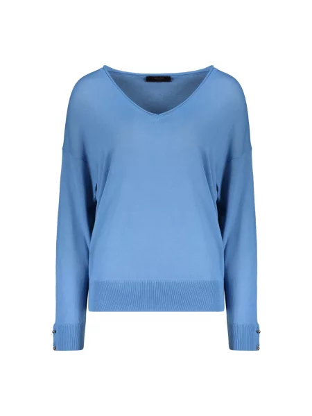 Sweter Moorer niebieski