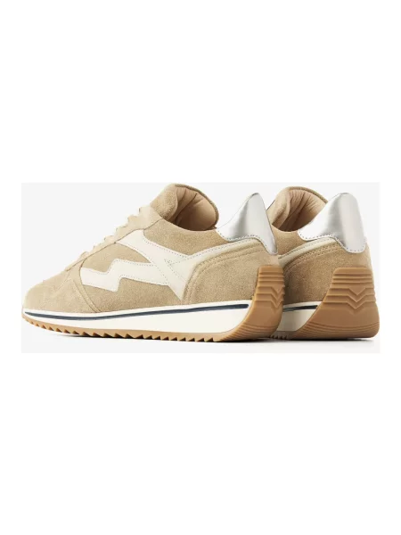 Sneakersy Via Vai skórzane beżowe