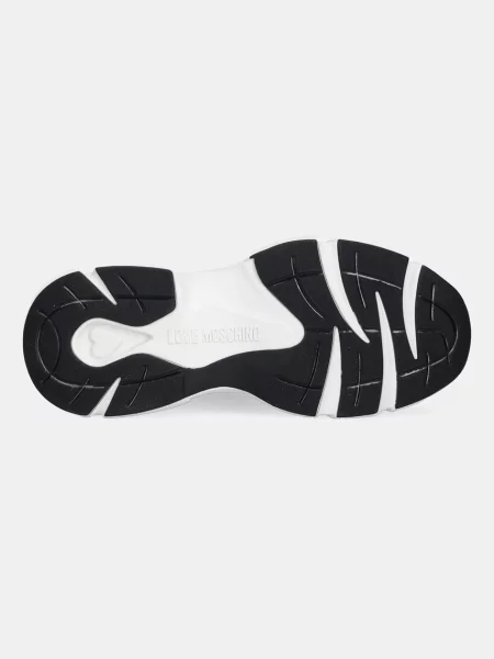 Love Moschino sneakersy srebrny szare