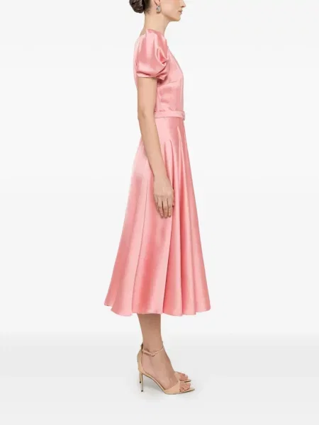 Rochie midi Nissa roz