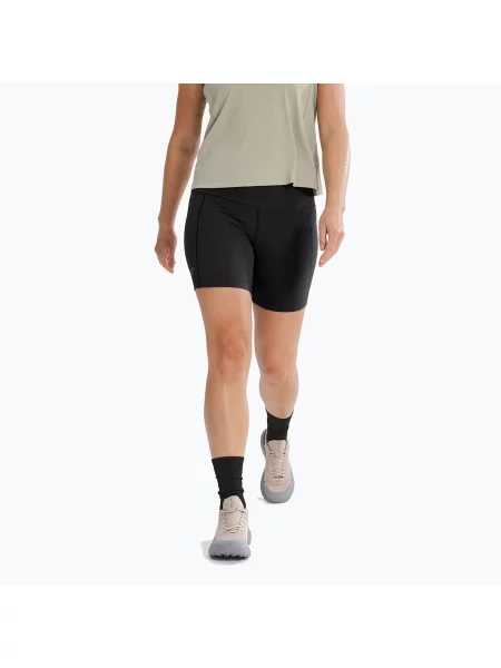 Дамски къси панталони/шорти Arc'teryx Essent High-Rise Utility 6 black черно