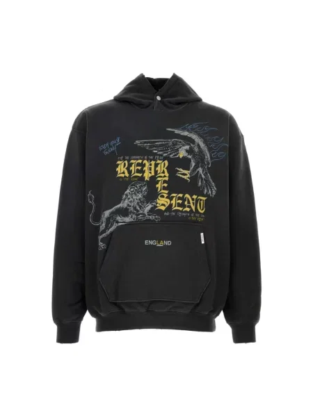 Bluza z kapturem Represent z kapturem czarna