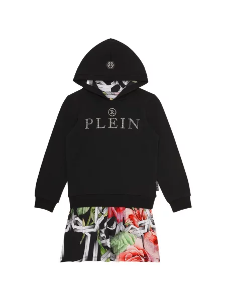 Sukienka dziecięca Philipp Plein czarna