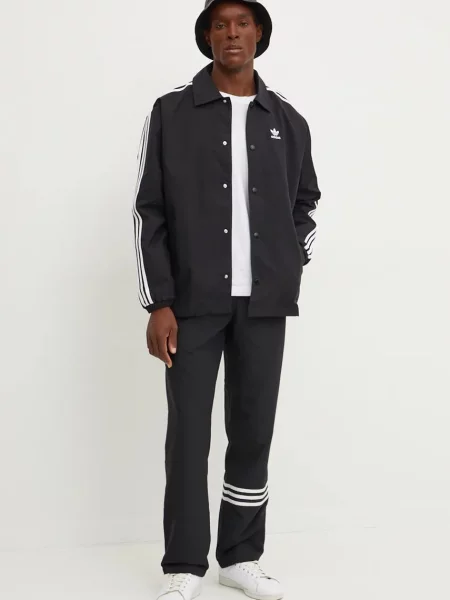 Спортивні штани adidas Originals Adicolor з аплікацією чорний