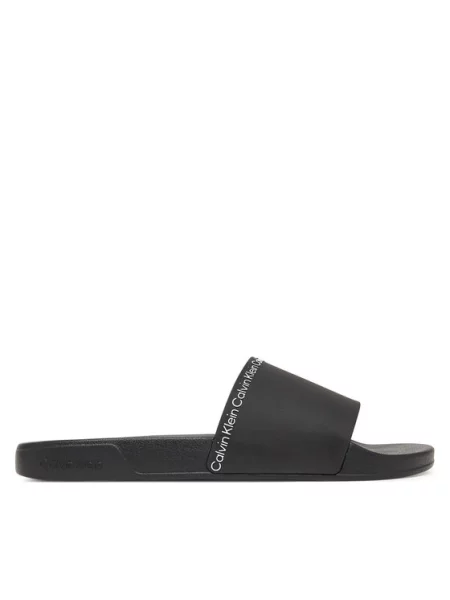 Calvin Klein Klapki Ess Slide Institutional Cv czarny