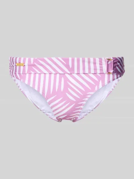 Majtki bikini z zawinięciem i detalem z metką model Liv' Lascana