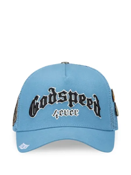 Șapcă Godspeed cu broderie albastru