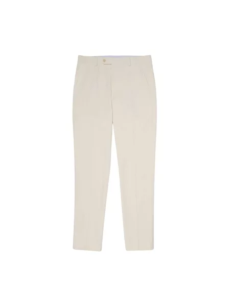 Spodnie Brooks Brothers ze stretchu białe