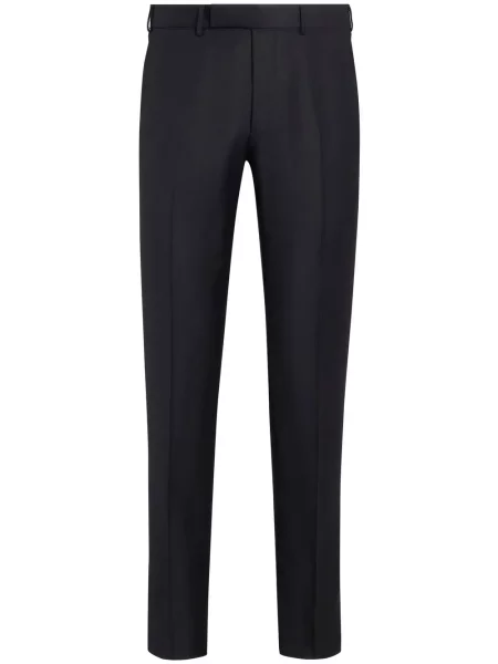Pantaloni Zegna de lână negru