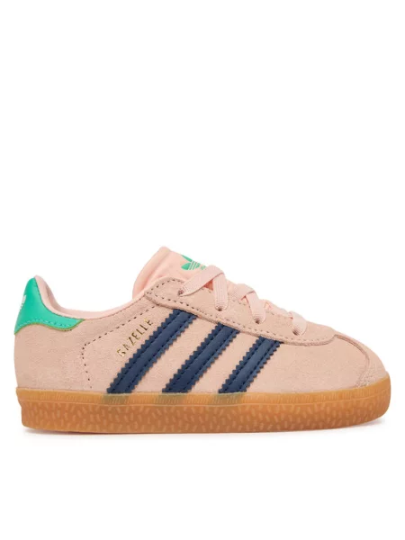 Sneakersy adidas Gazelle Comfort Closure Elastic Laces ružová
