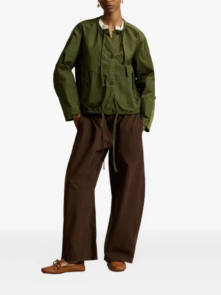 Vunena majica Polo Ralph Lauren s okruglim izrezom iznad koljena narančasta