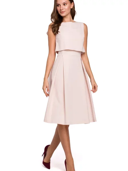 Rochie mini Makover alb