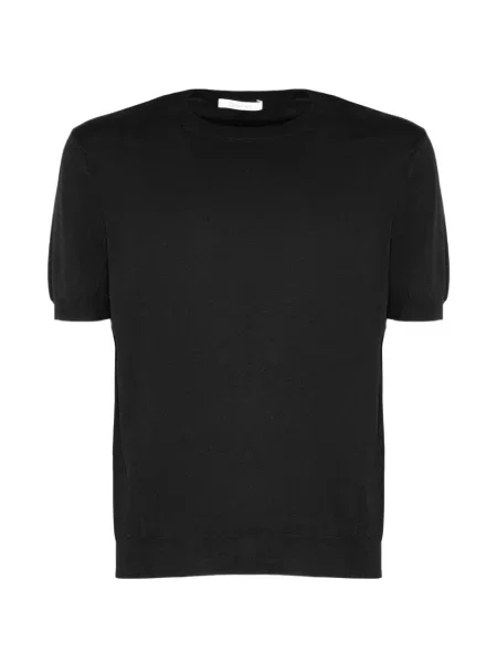 Tricou Cruciani scurt negru