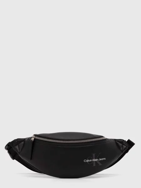 Torbica za okoli pasu Calvin Klein Jeans črna
