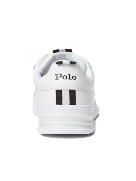 Sneakersy Ralph Lauren Court skórzane białe