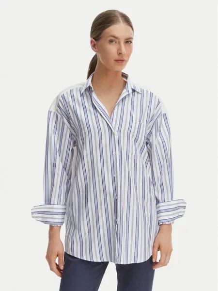 Weekend Max Mara Сорочка Tessile Голубий