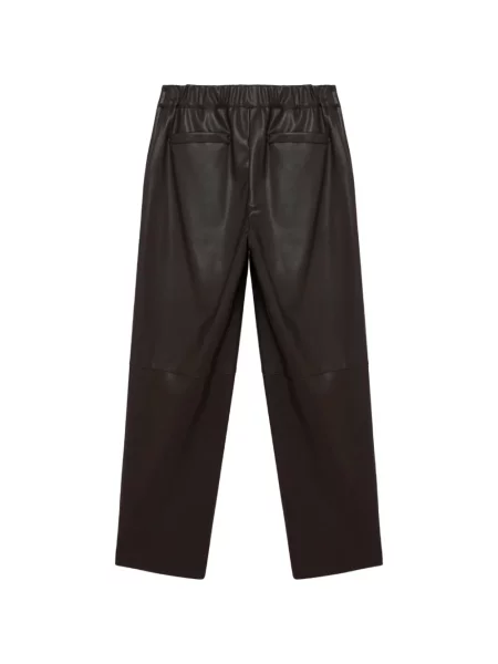 Pantaloni Alpha Studio din piele maro