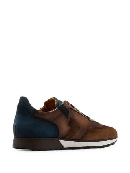 Sneakerși Magnanni din piele maro