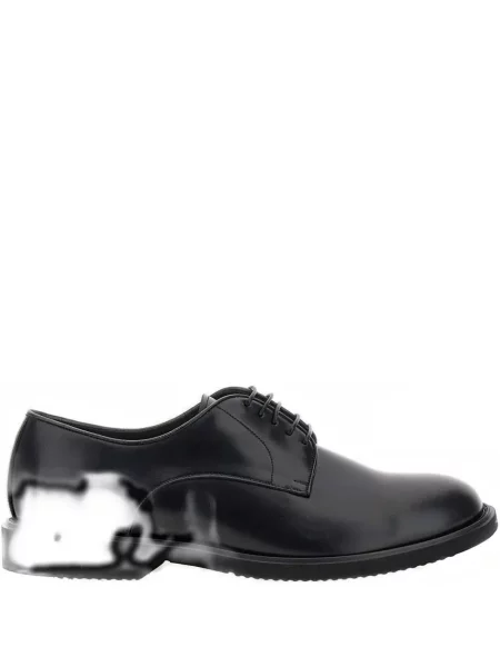 Pantofi derby Duca Heritage din piele negru