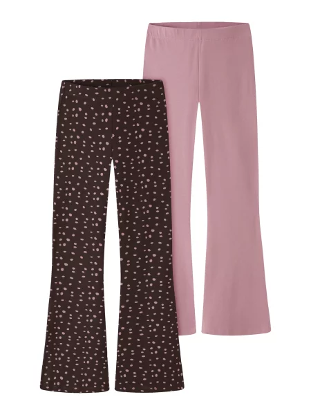 NAME IT Pantaloni NKFNILAS închis / mauve maro