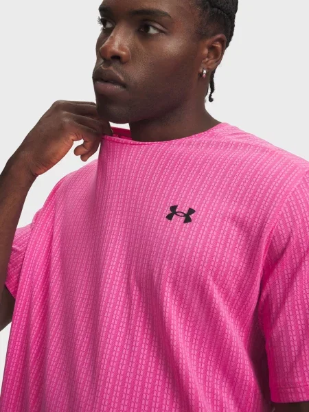 Жакардова футболка Under Armour рожева