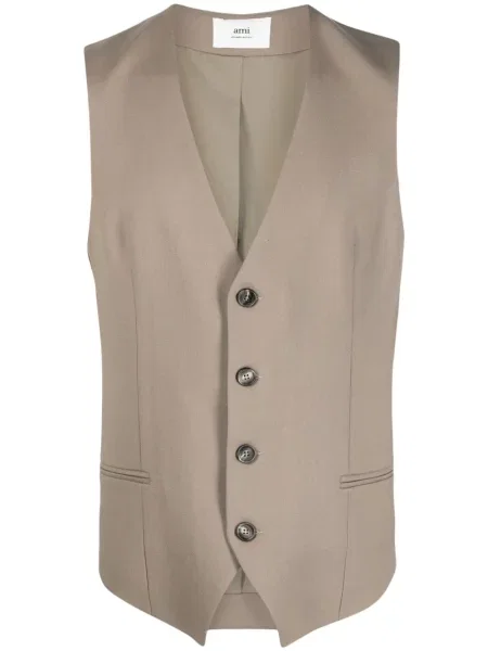 Vestă Ami Paris de lână