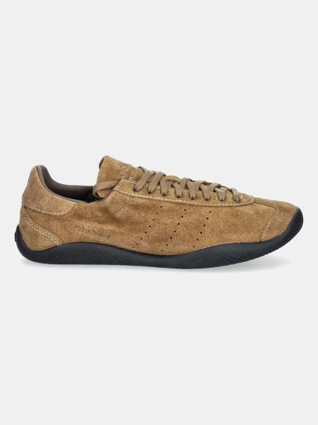 Σουέτ αθλητικά παπούτσια adidas Originals x WB Lo Pro Suede καφέ