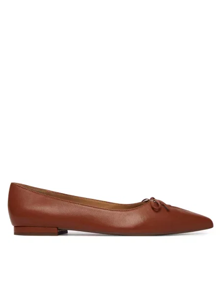Lauren Ralph Lauren Slip On cipele LONDYN svijetlosmeđa smeđa