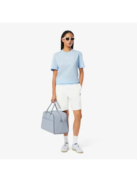 Lacoste T-Shirt Z Nadrukiem niebieska