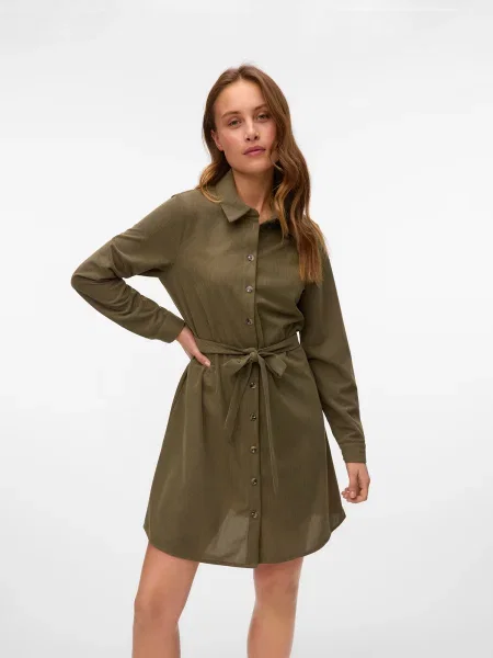 Vero Moda Rochie tip cămașă Elly verde