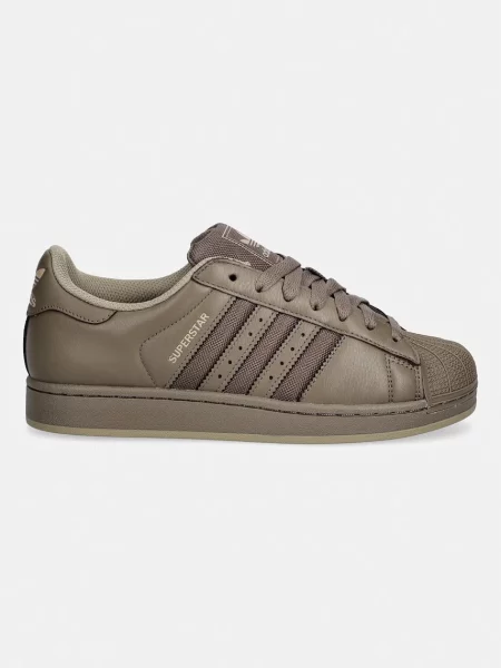 Adidas Originals Superstar II superge moške usnjene zelena