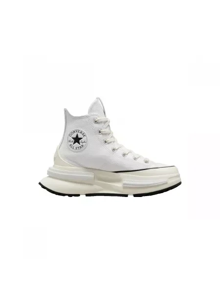 Kožené bežecké bežecké topánky Converse biela