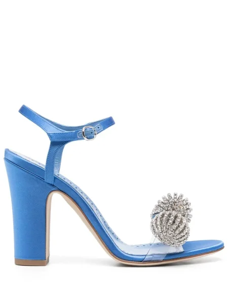 Sandale Manolo Blahnik albastru