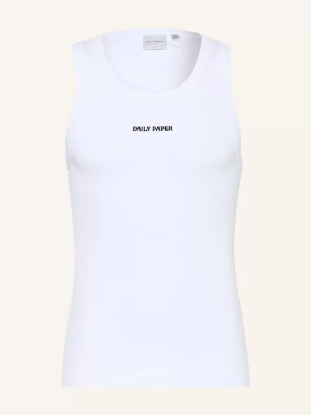 Daily Paper t-shirt Dias Rib Tank Top biały