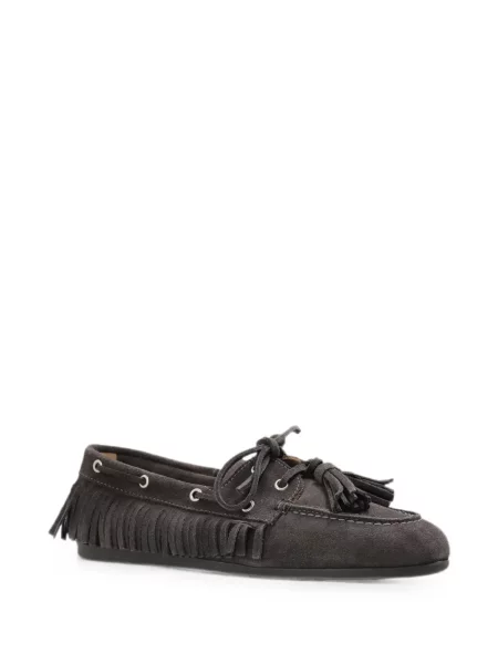 Pantofi loafer Posa cu franjuri gri