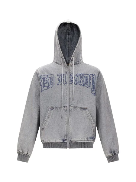 Ed Hardy Tréning dzseki Flaming farmer kék