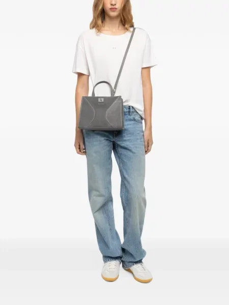 Geantă Zadig&voltaire gri