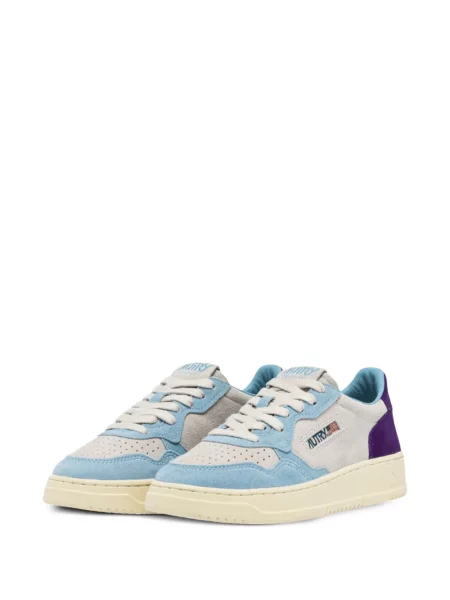 Sneakerși Autry din piele de căprioară albastru