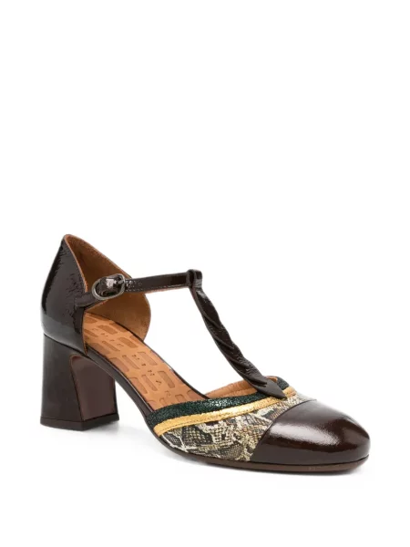 Pantofi cu toc Chie Mihara maro