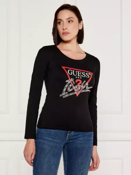 GUESS Blúz fekete