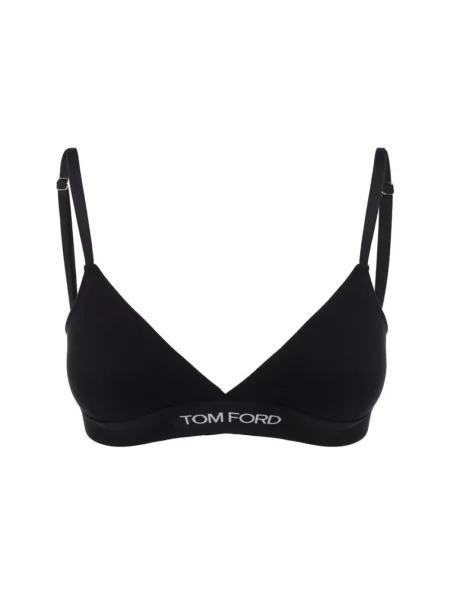 Majtki Tom Ford z dekoltem w serek czarne