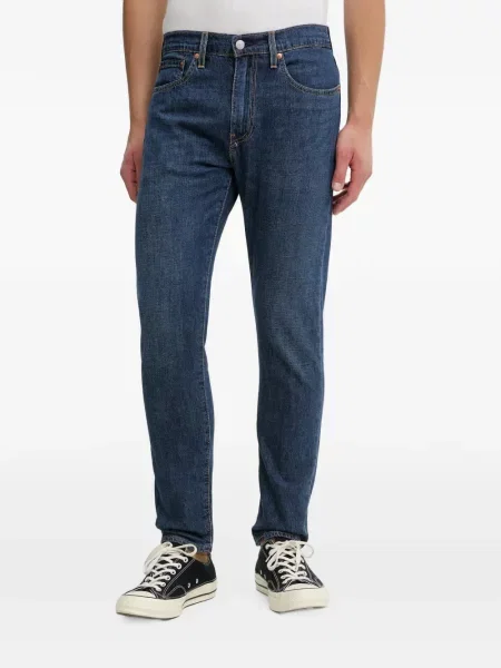 Blugi cu picior larg Levi's® de catifea cord albastru